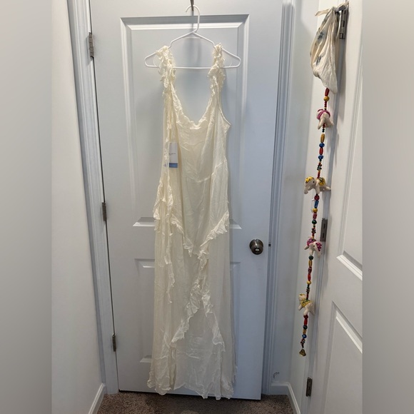 ŚENI MOTO osun wedding dress sz L - Picture 8 of 16